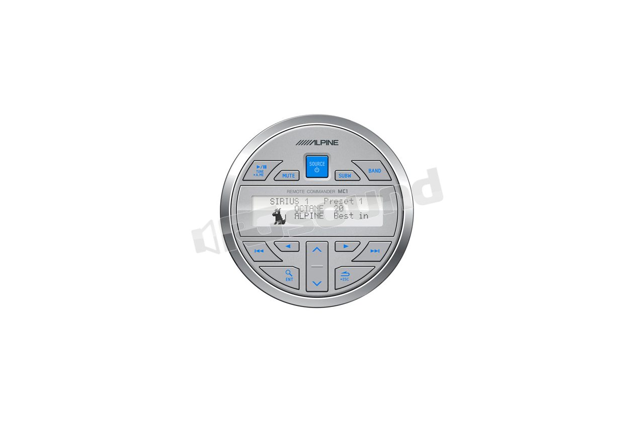 MC-20 Controllo remoto marino wireless con display Alpine