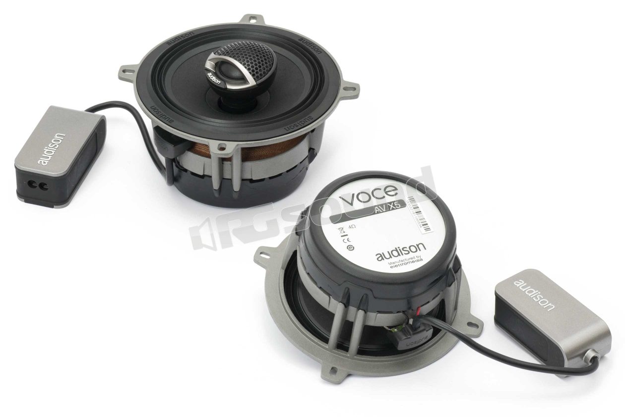 AV X5 130 mm 2-way coaxial speaker set Audison