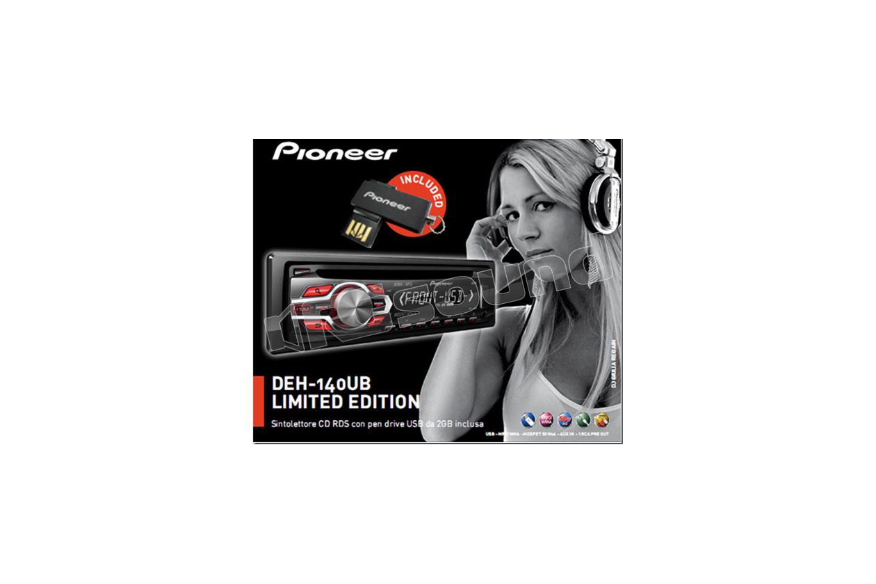 DEH-140UB + Omaggio Pen drive 2Gb Pioneer