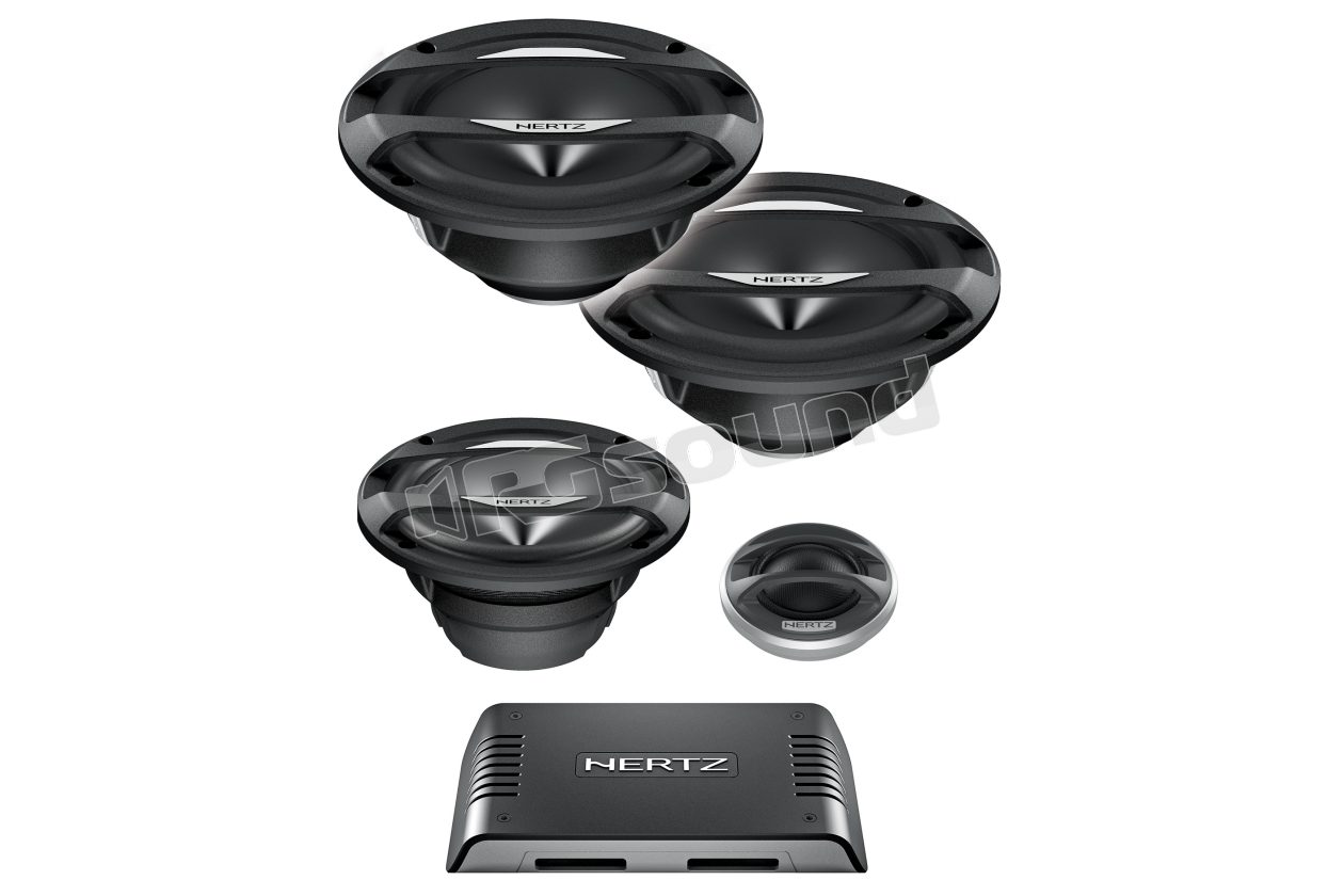 MLK 3PA2 3-way system with dual midwoofer Hertz