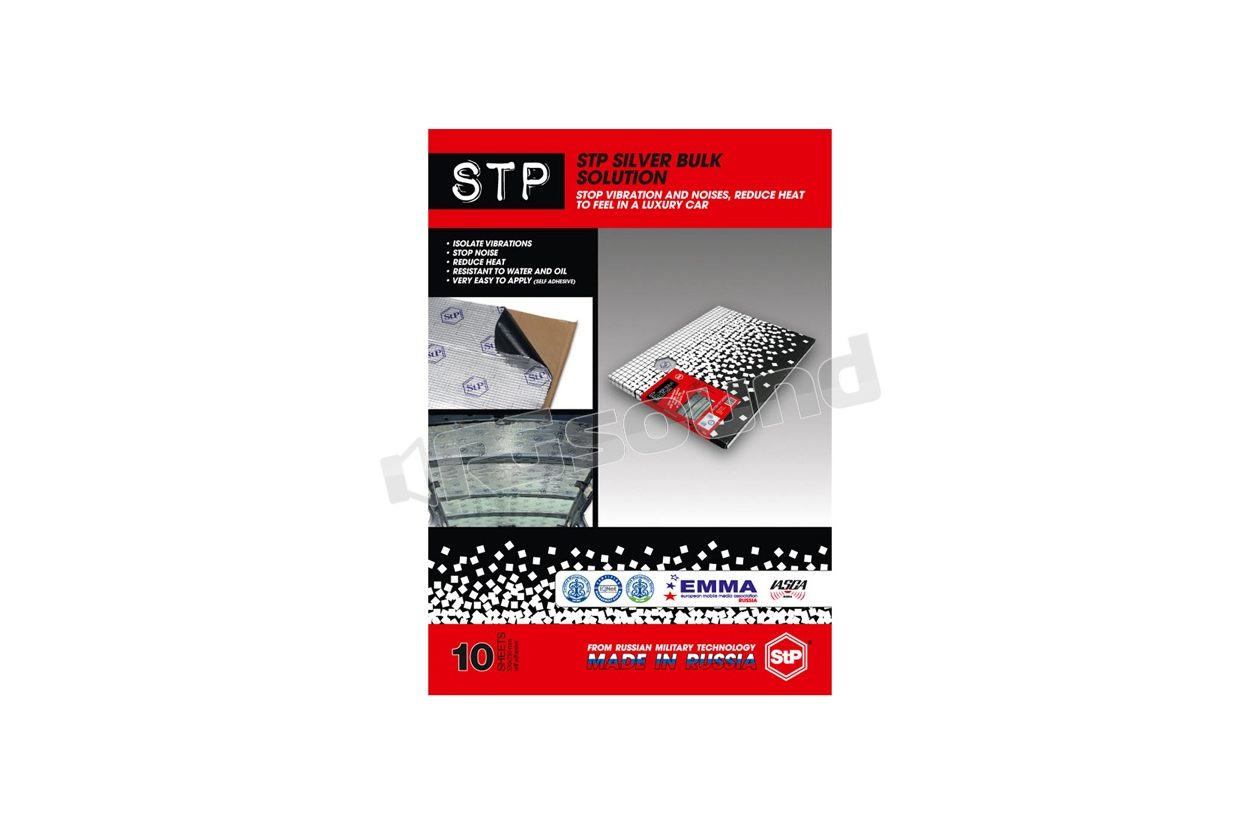 STP SILVER BULK anti-vibration - 10 sheets 53x75cm AZ Audiocomp