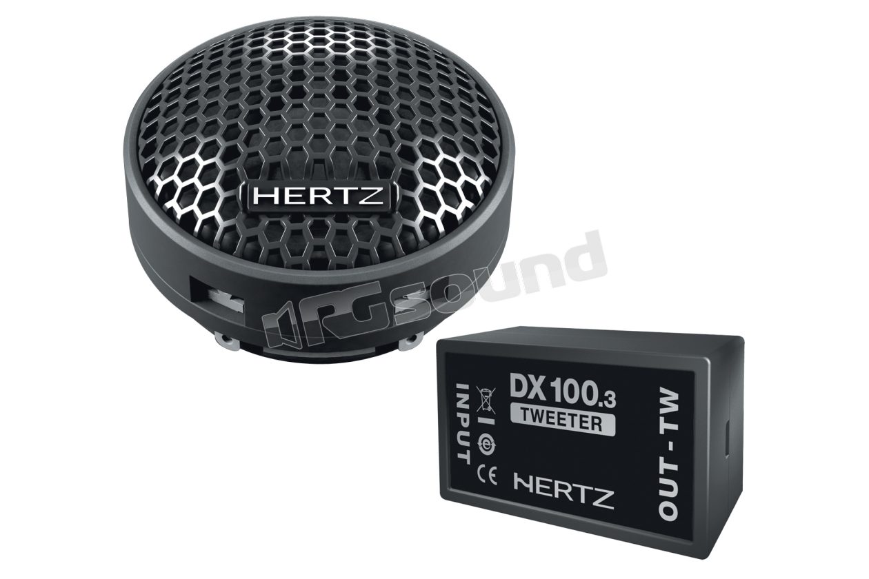 DT 24.3 24mm tweeter with Neodymium magnet and dedicated crossovers Hertz