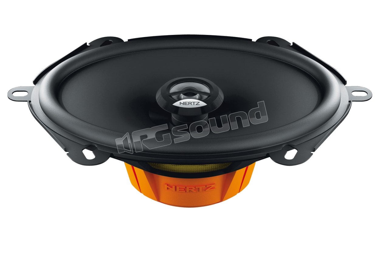 DCX 570.3 Pair of 5x7" two-way coaxial speakers Hertz