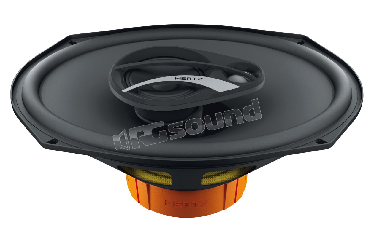 DCX 710.3 Coppia di altoparlanti ellittici a tre vie 7x10" Hertz