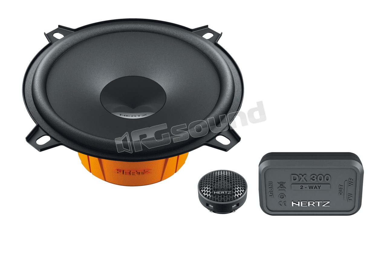 DSK 130.3 2-way kit with DV 130.3 midwoofer and DT 24.3 tweeter Hertz