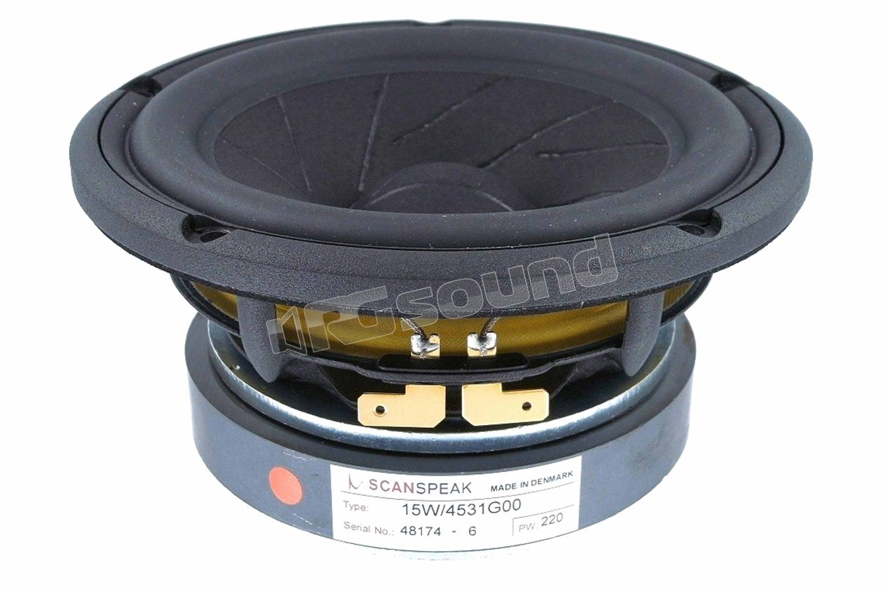 15W/4531G00 150mm midwoofer with slit cone Scan Speak