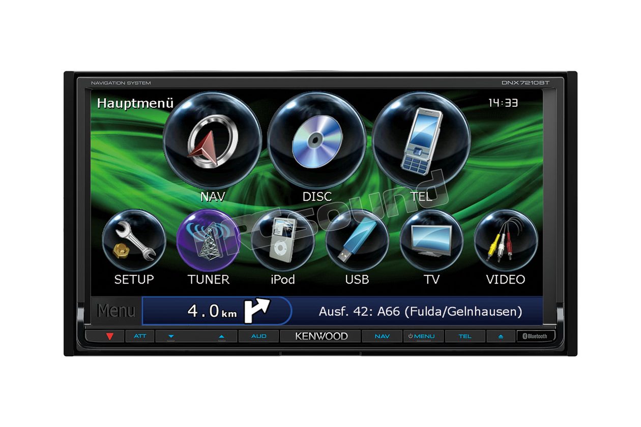 DNX7210BT Monitor Multimediale 7 pollici Kenwood