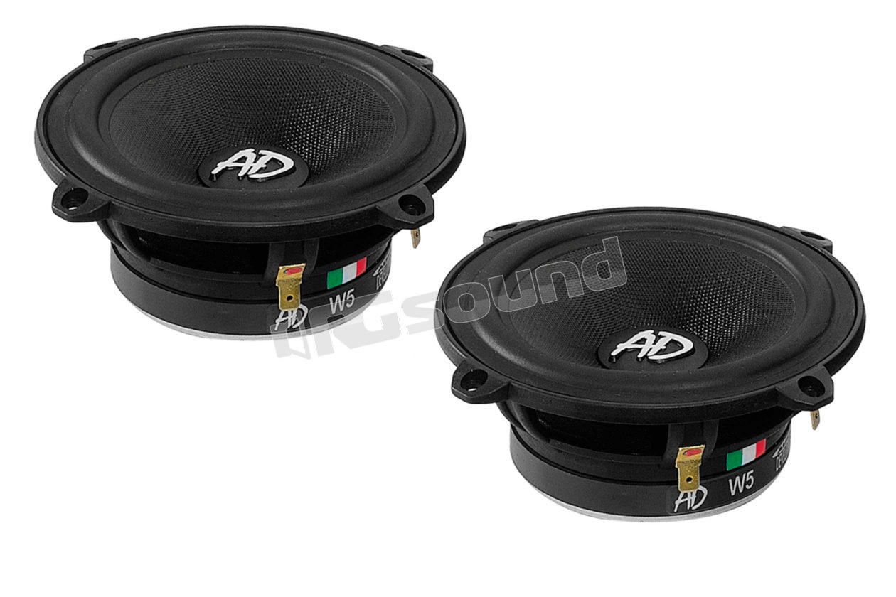 W5 Pair of 130mm fiberglass mid-woofers AD Audio Development