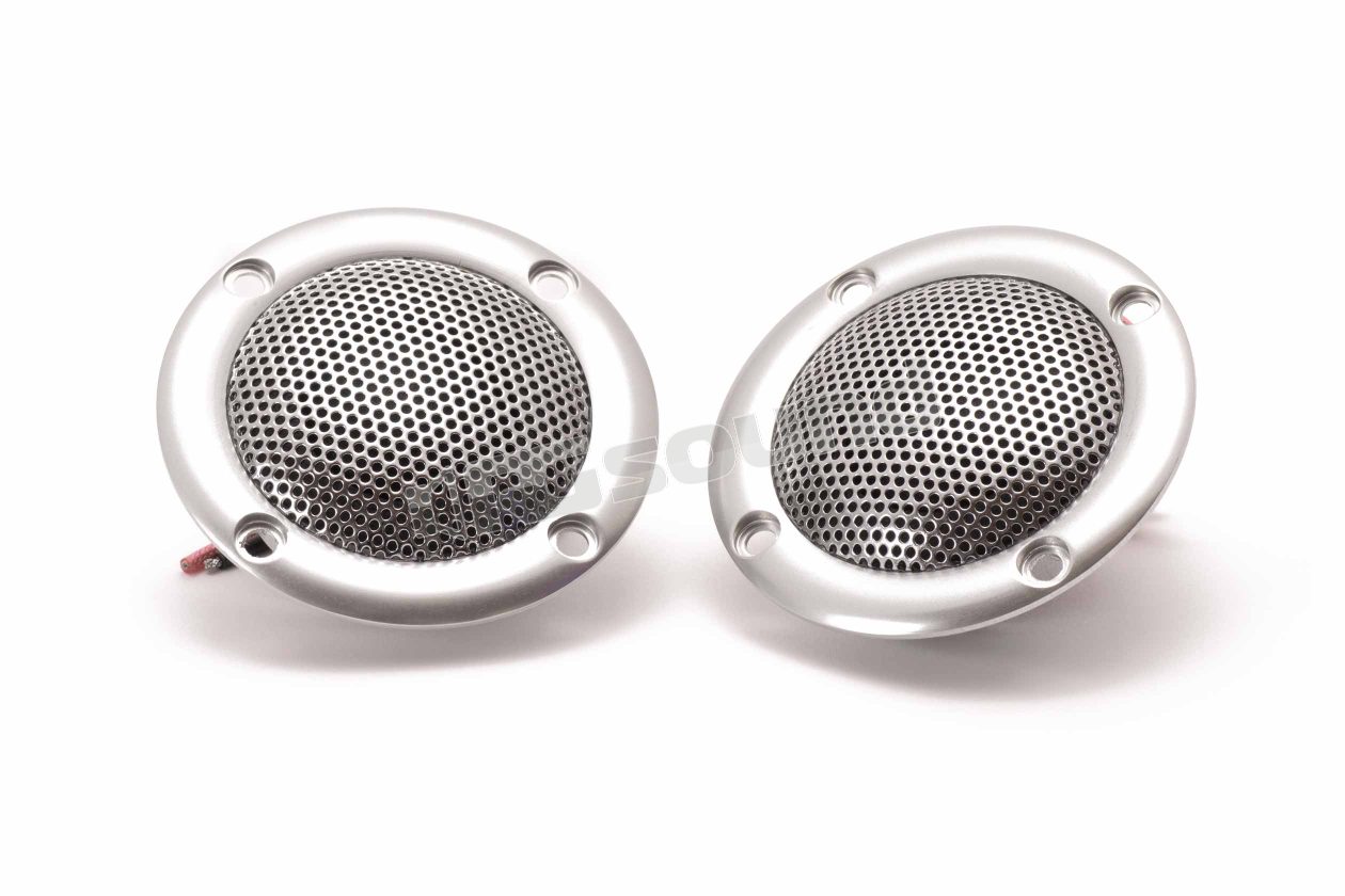 MM1 Chrome Pair of 28 mm Tweeters AD Audio Development