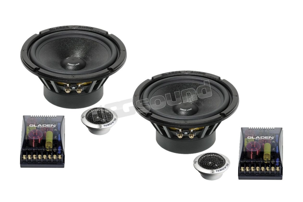 ZERO PRO 165.2 DC with crossover Gladen