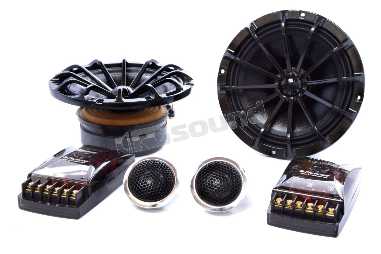 02807 2-way kit with basketless woofer Phonocar