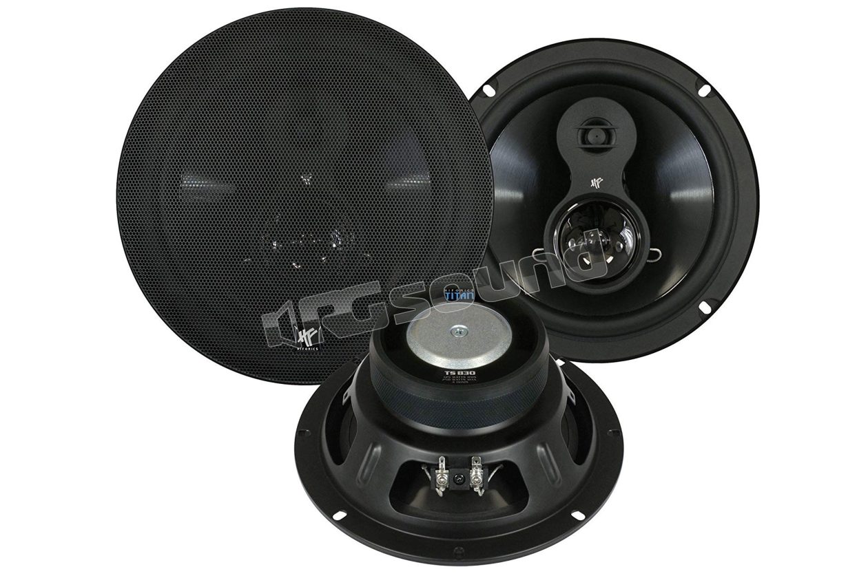 TS830 20 cm 3-way coaxial speakers Hifonics
