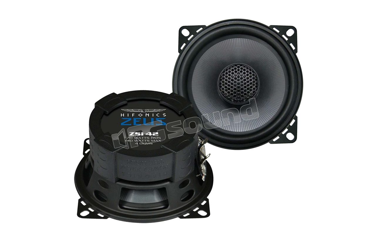 ZSI42 top-of-the-line 10cm coaxial speakers, Zeus Series Hifonics