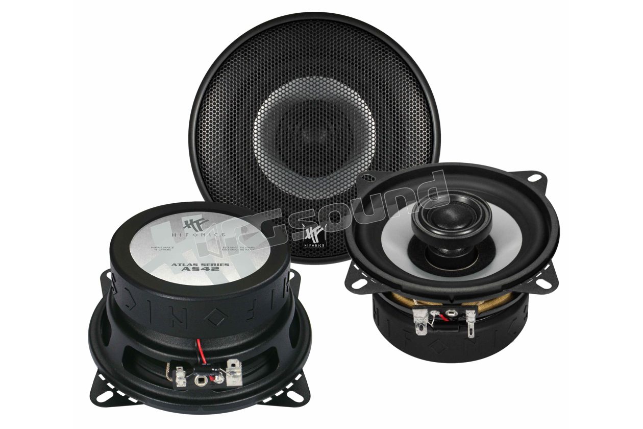 AS42 10cm coaxial speakers Atlas Series Hifonics