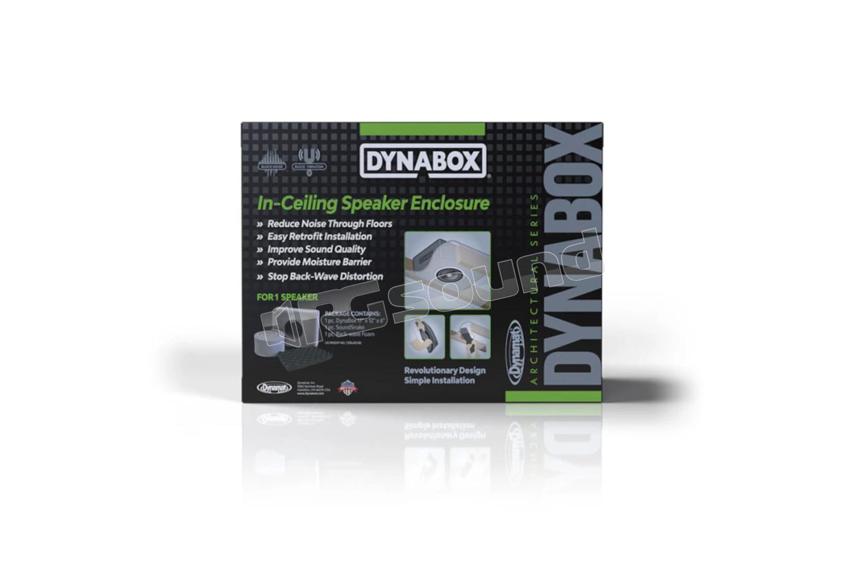 DYN50306 Dynabox Soundproofed box for ceiling speakers Dynamat
