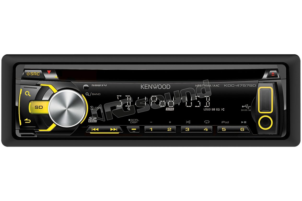 KDC-4757SD CD/USB/SD + iPod Kenwood