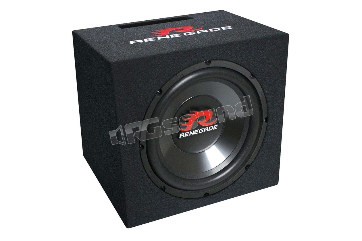 RXV1200 30cm subwoofer in bass reflex enclosure Renegade