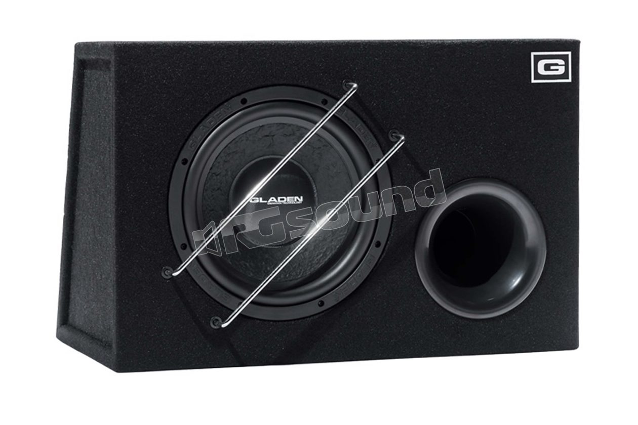 RS 10 VB 25cm RS 10 subwoofer in enclosure Gladen