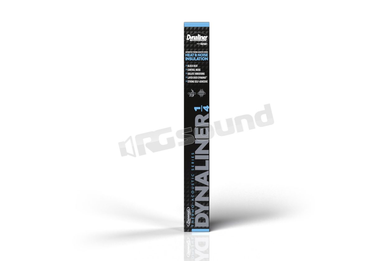DYN11102 NEW DYNALINER 1/4 Ultralight closed-cell thermal and acoustic insulation - 6.4mm Dynamat