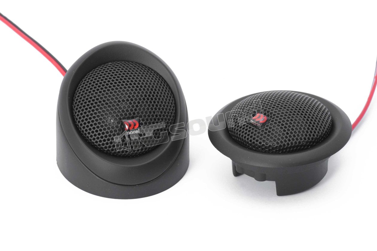 MT 220 pair of Sound Quality tweeters 4 Ohm silk dome 110 Watt RMS Morel