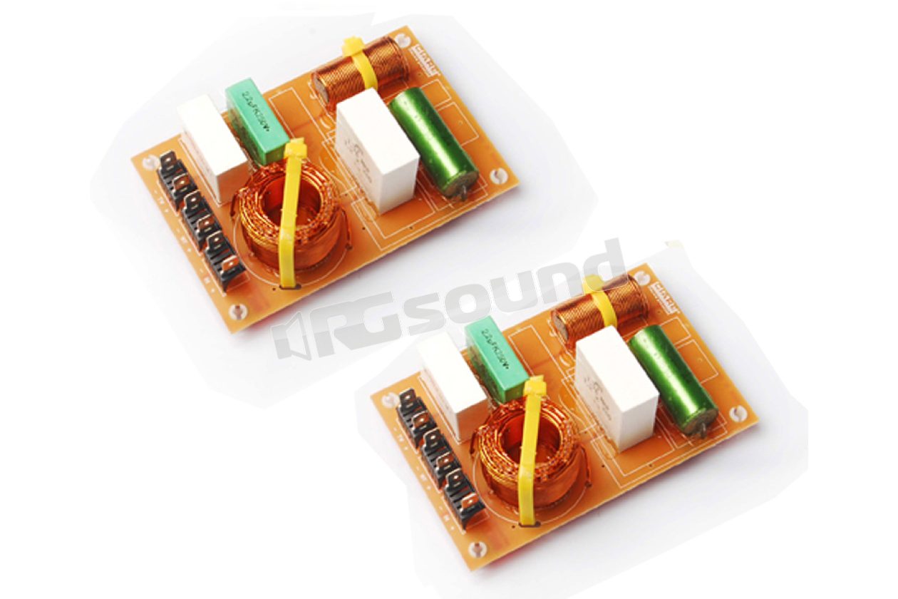 PF210 2-way crossover for PT252, PT382, PT383 tweeters, 4Ω woofer section Ciare