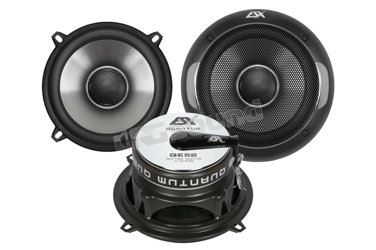 QE52 QUANTUM 13cm coaxial speakers ESX