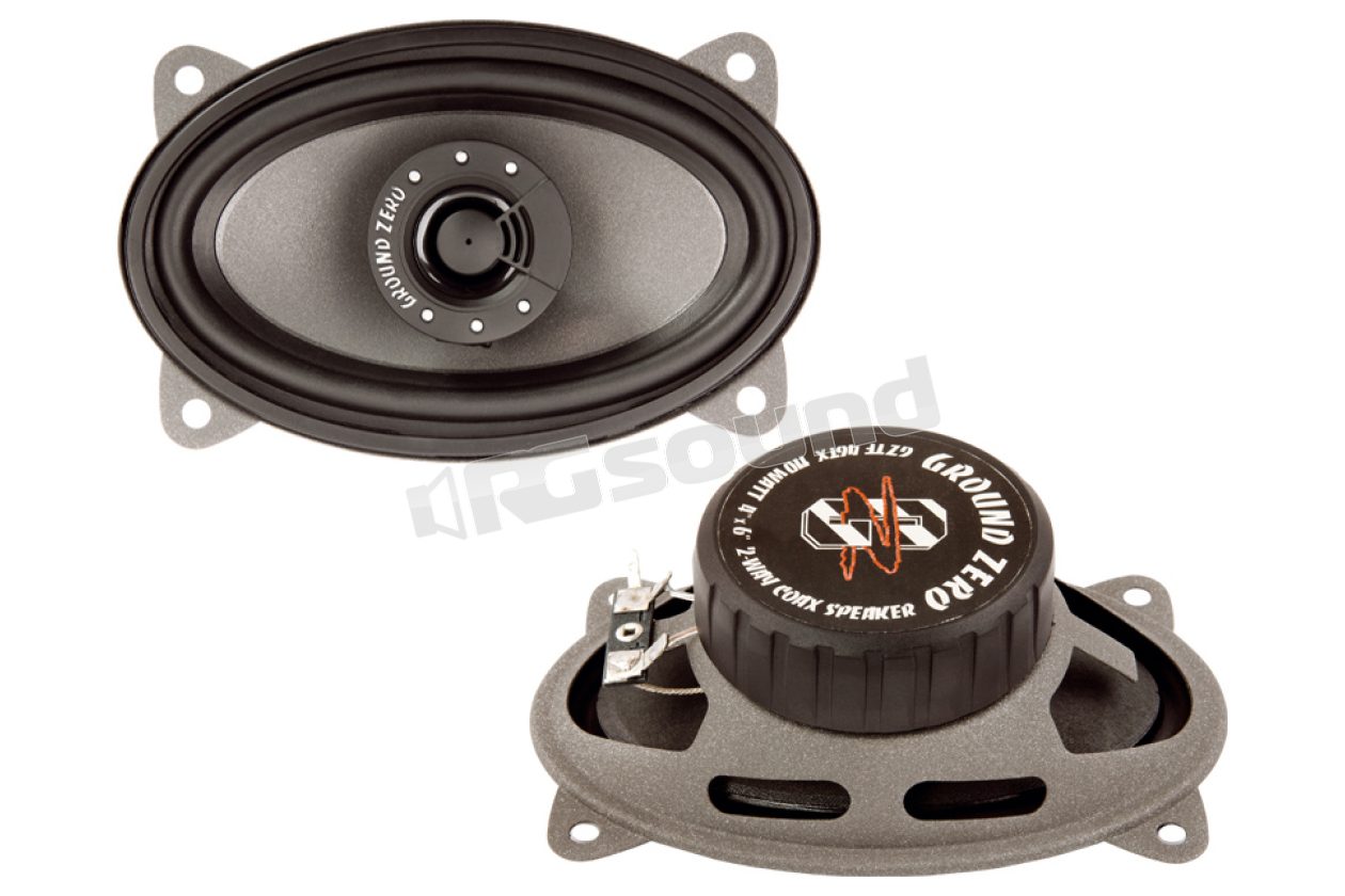 GZTF 46TX 4x6 inch two-way coaxial speakers Ground Zero