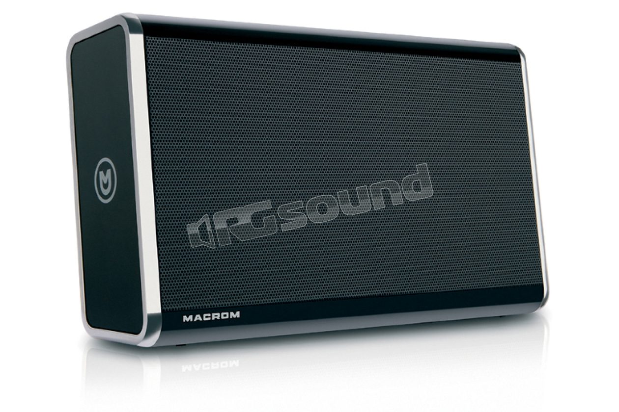 M-BTP50.B portable wireless, black color Macrom
