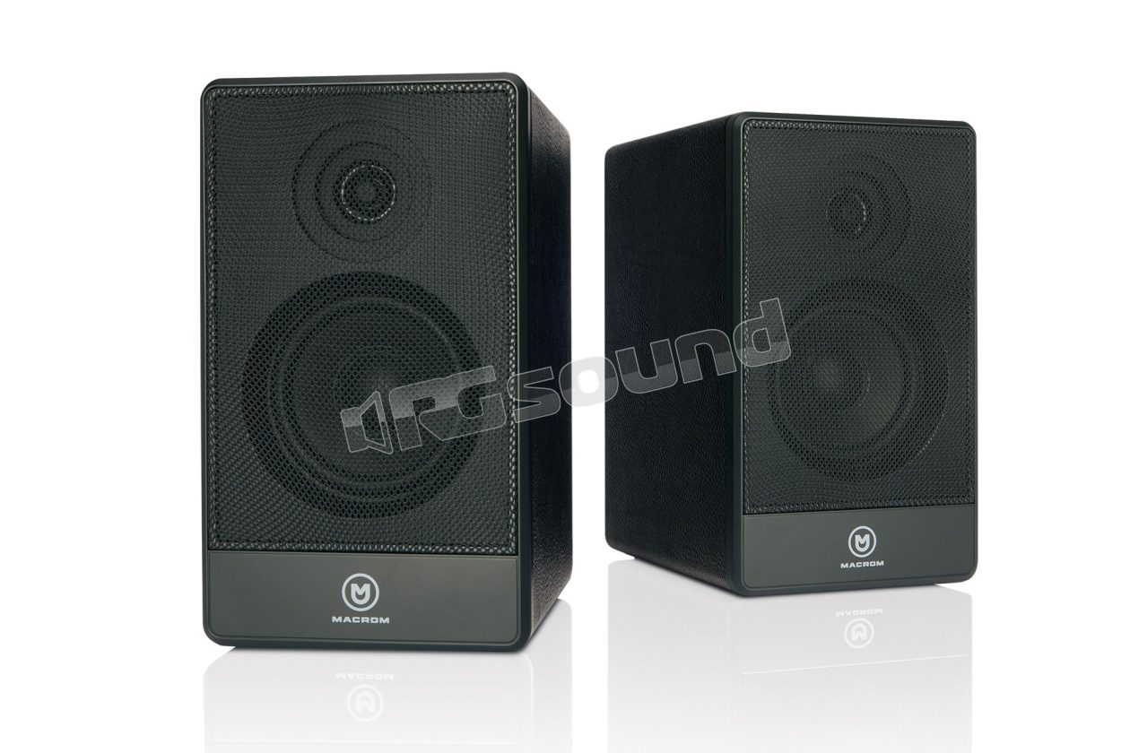 M-BTS50.B black wireless stereo system Macrom