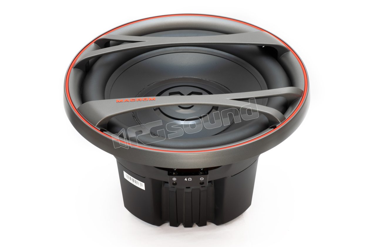 M1SW.1244 30cm subwoofer, 1500 Watt max. Suitable for compact-sized enclosures Macrom