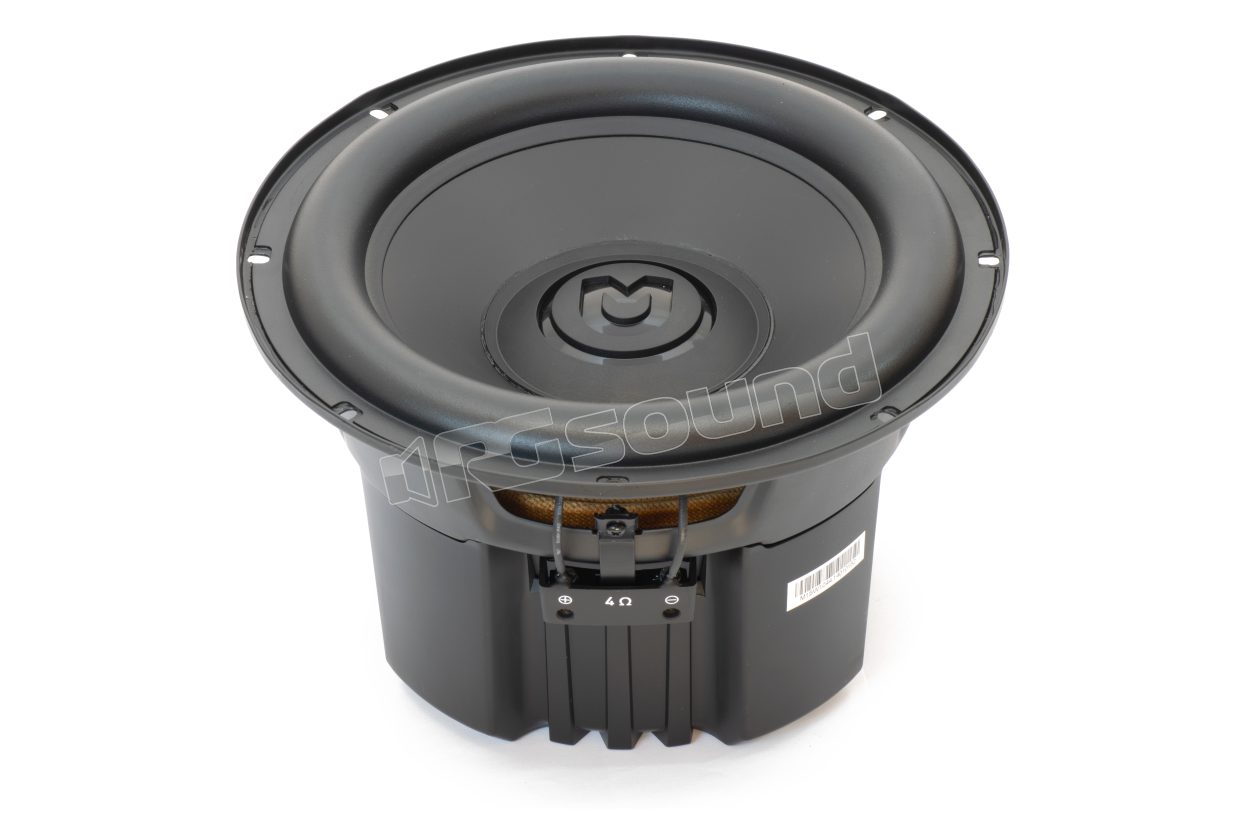 M1SW.1044 25 cm sub with 500 / 1200 Watt for small enclosures Macrom