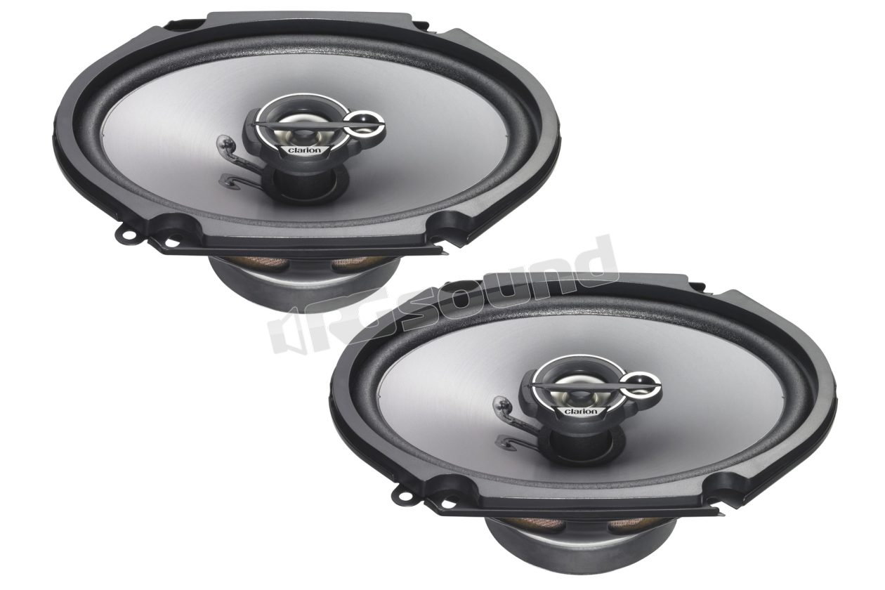 SRG6833C three-way coaxial speakers Clarion