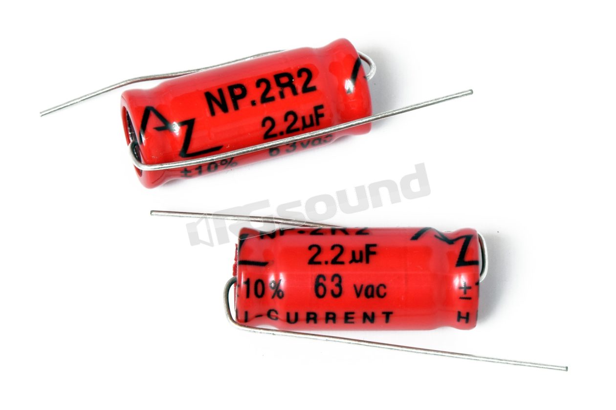 NP.2R2/2 Condensatori 2,2 microfarad AZ Audiocomp