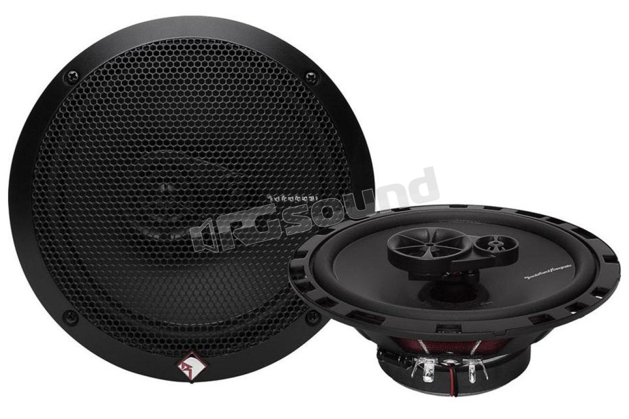 R165X3 3-way full-range coaxial speakers compatible with Harley-Davidson Rockford Fosgate