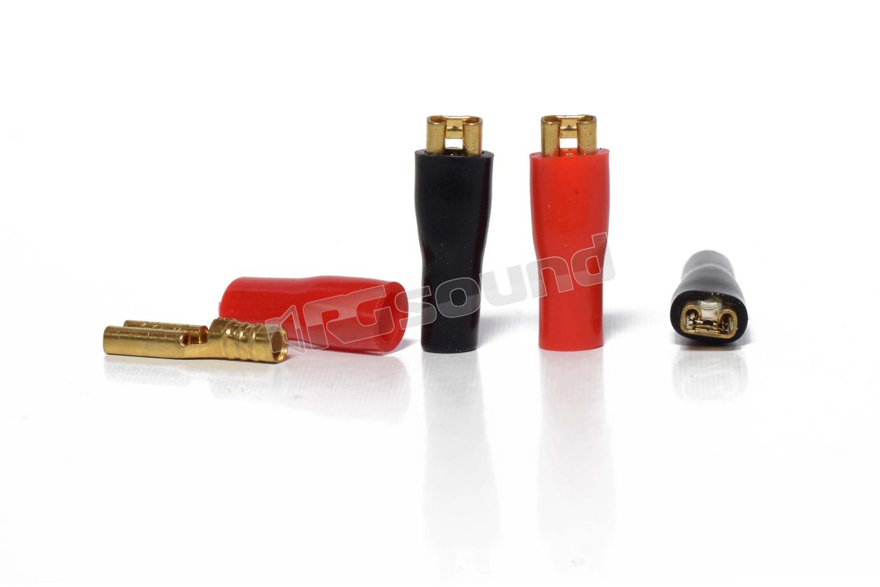 YCT491 kit terminali Faston (2x rosso, 2x nero) Ciare