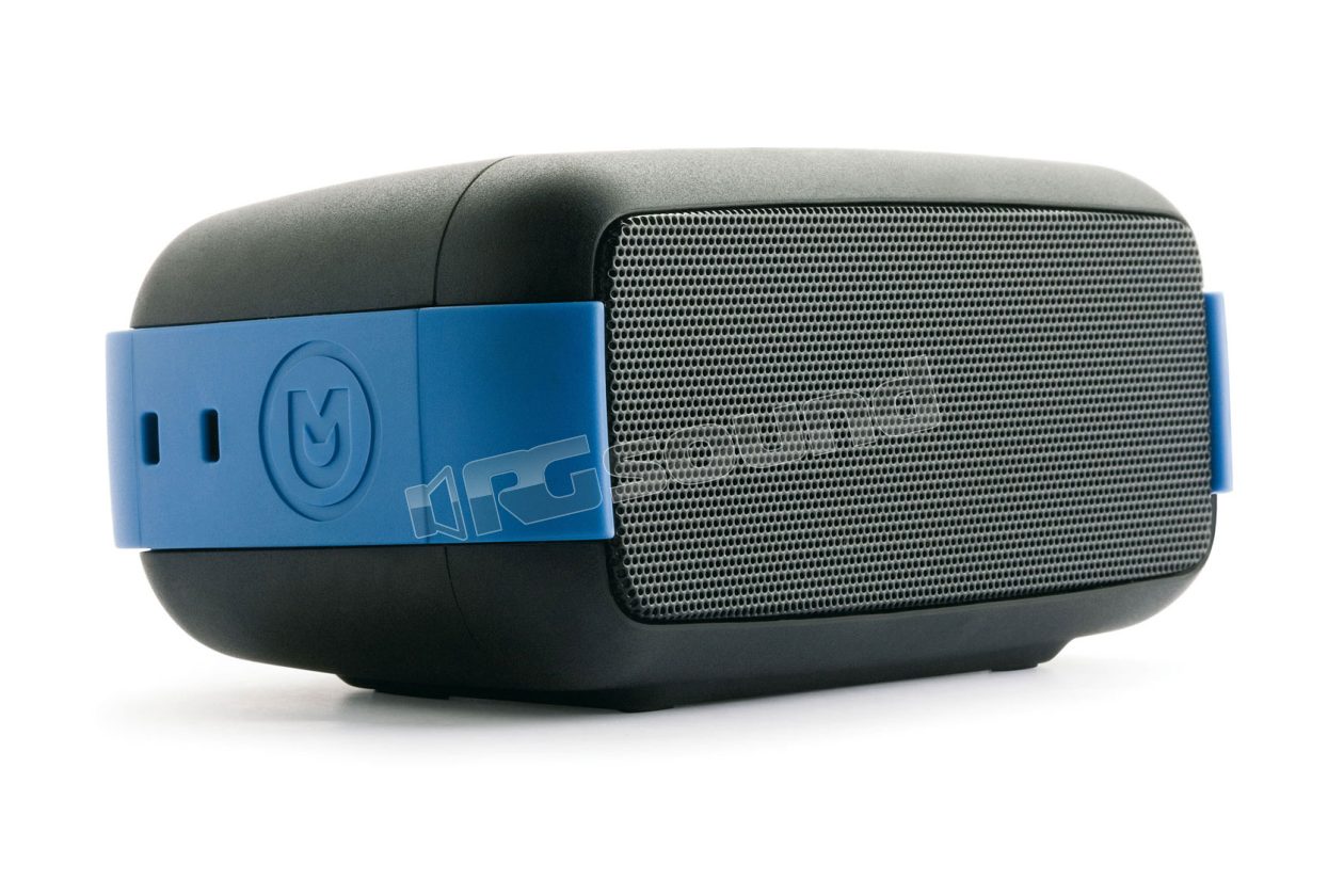 EASY Waterproof wireless speaker, white-blue color Macrom