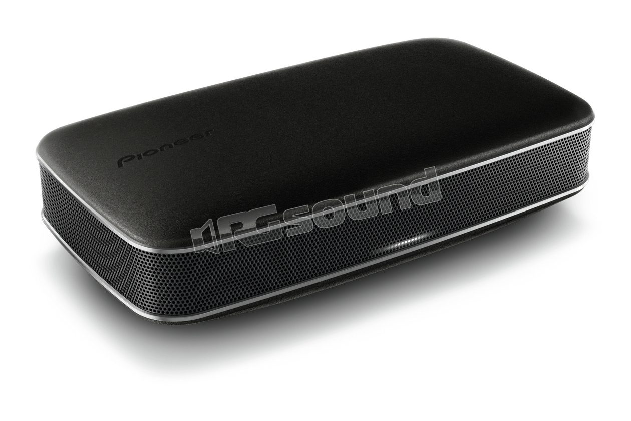 XW-LF3-K portable wireless speaker with smooth leather finish, Bluetooth and NFC technology Pioneer