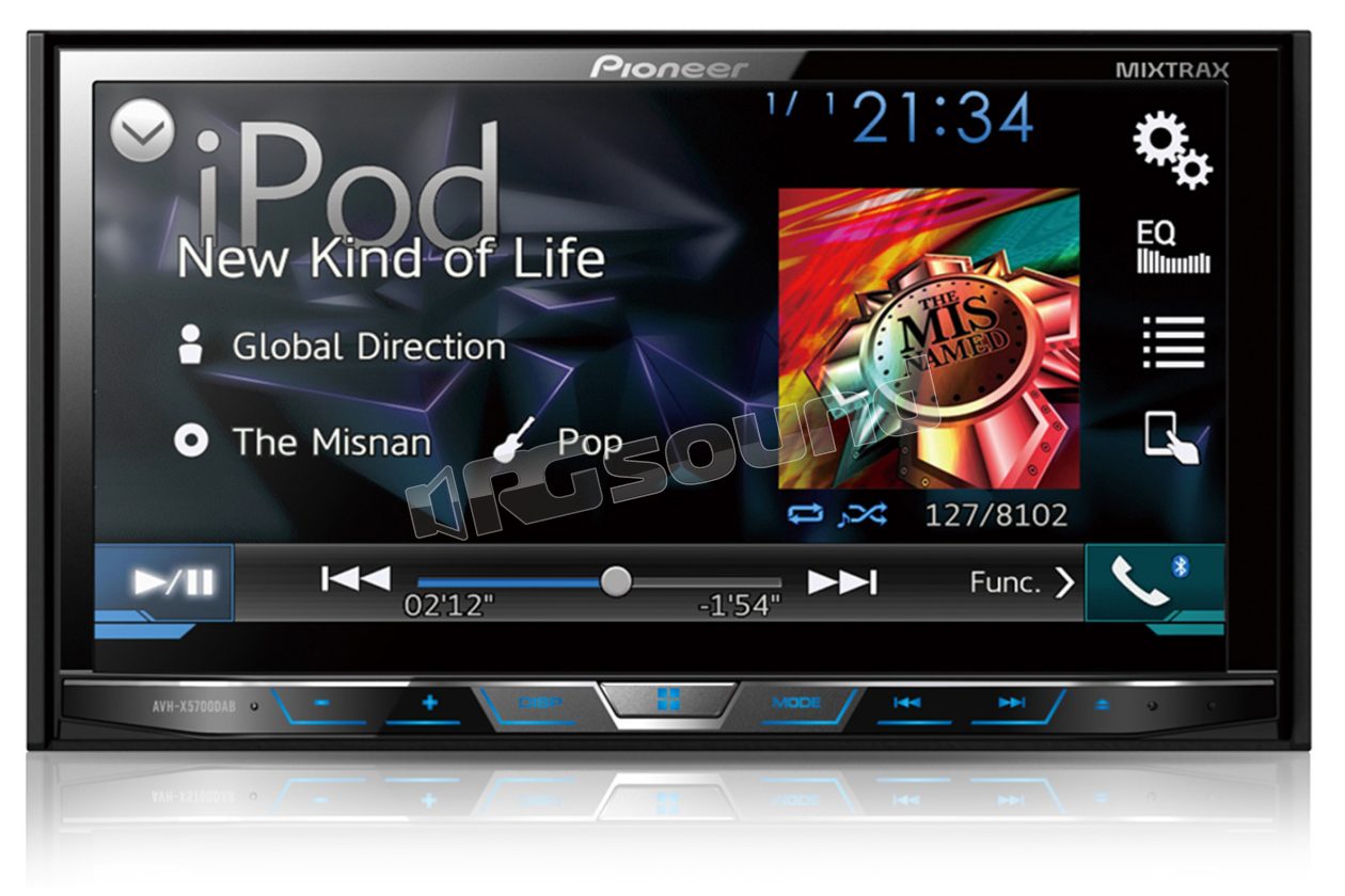 AVH-X5700DAB CD DVD USB Bluetooth DAB+ Pioneer