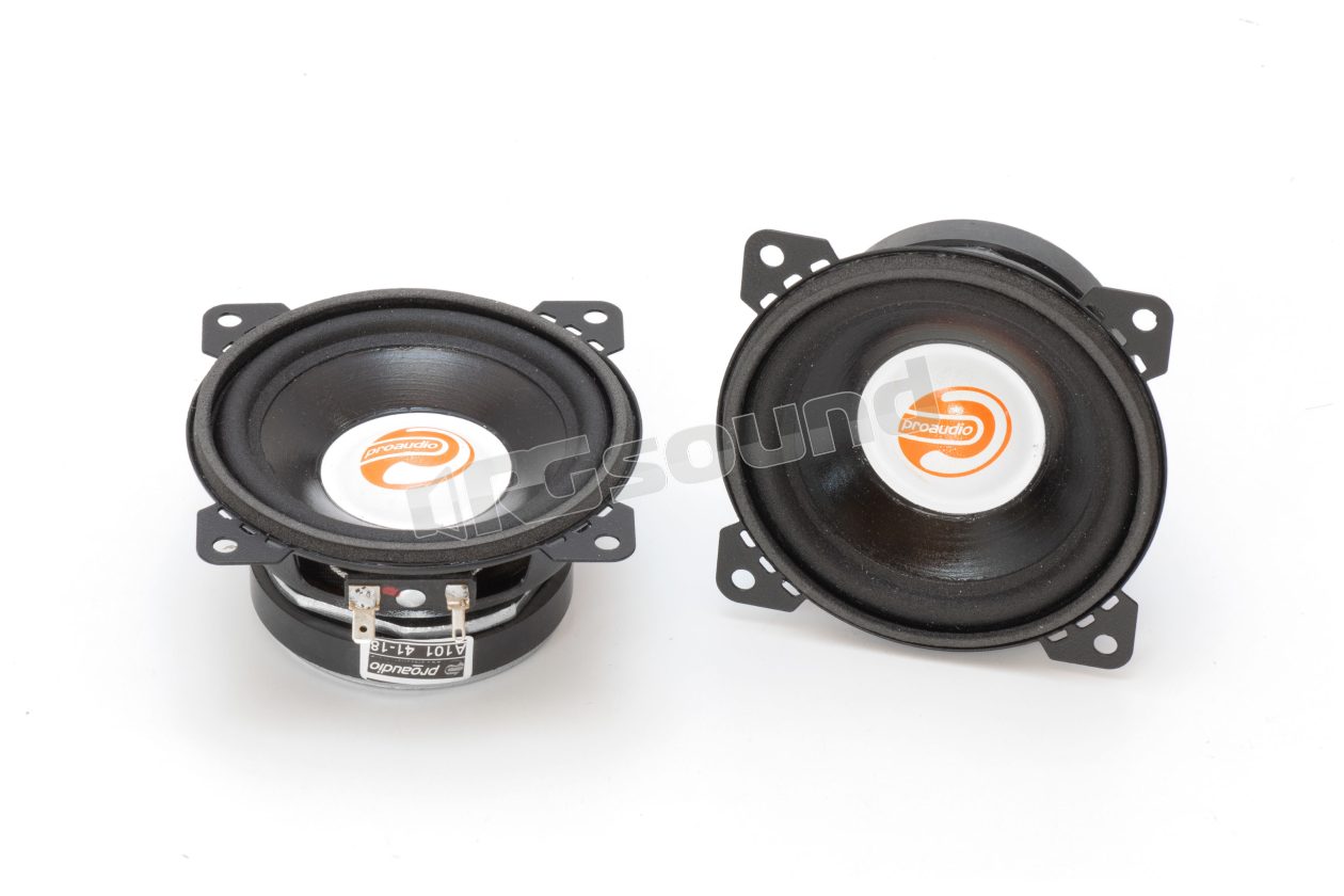 A101 100mm woofer with great frequency response linearity Proaudio