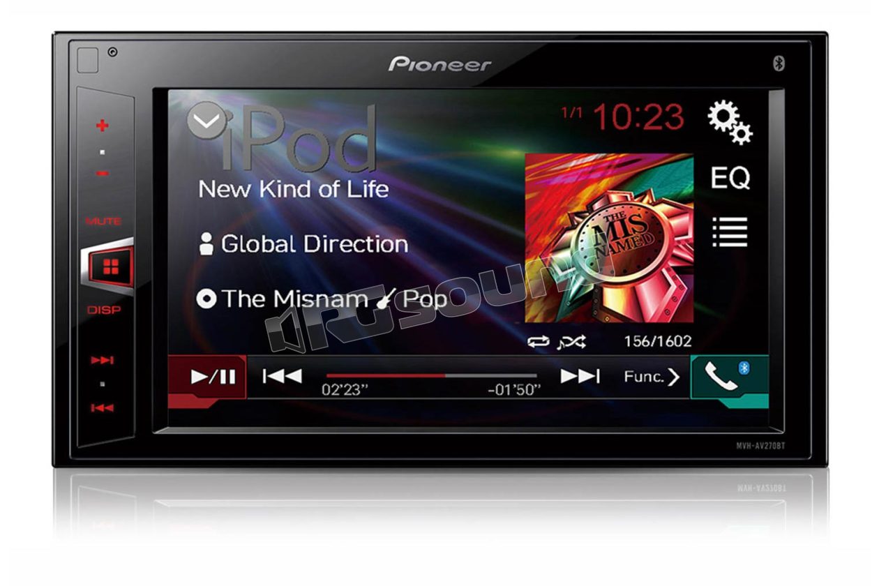 MVH-AV270BT monitor HD con Bluetooth USB Pioneer
