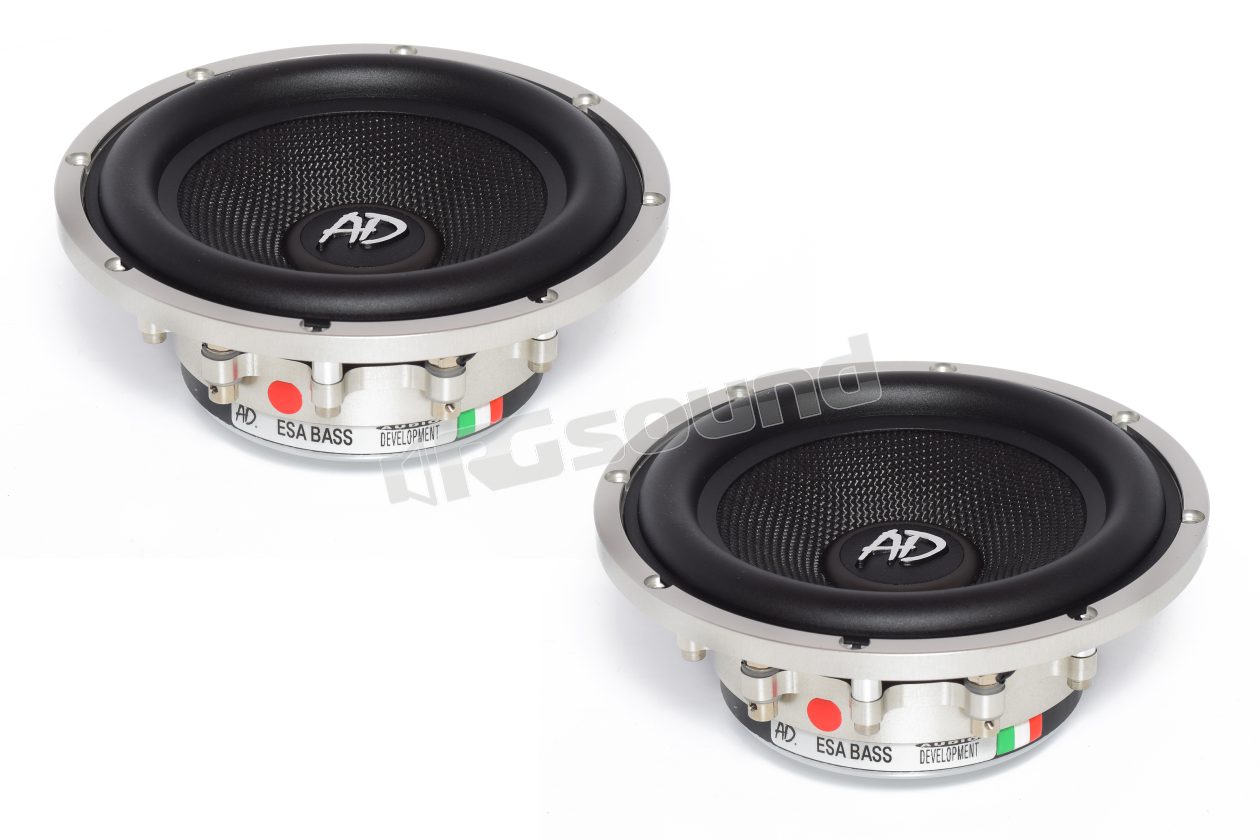 ESA BASS Silver Pair of 16.5 cm midwoofers AD Audio Development