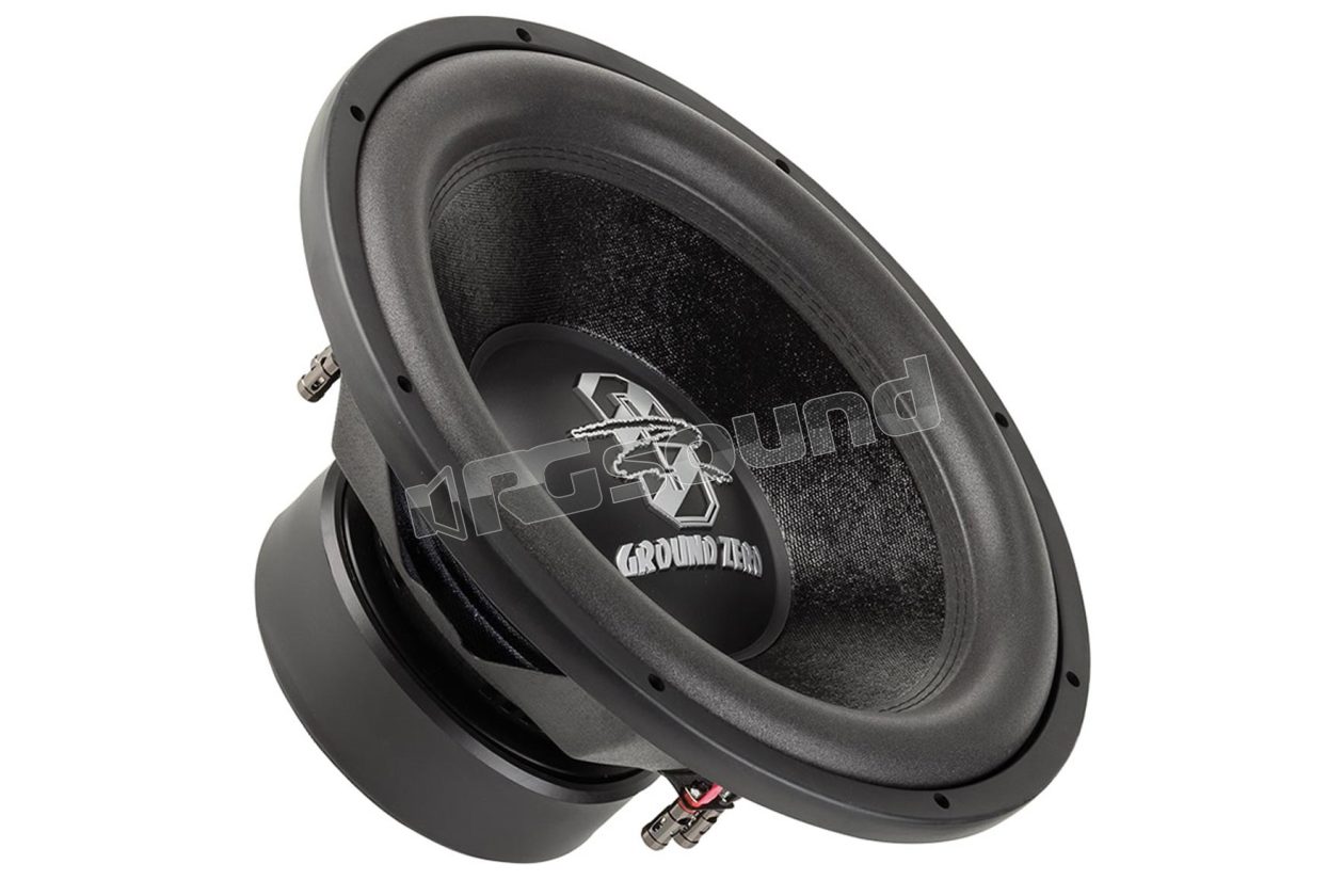GZRW 15D4 380 mm subwoofer with dual 4 Ohm voice coil Ground Zero