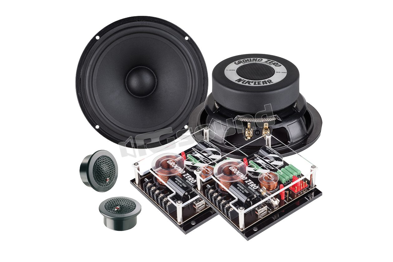GZNC 1650SQ-LTD top two-way kit - high performance Ground Zero