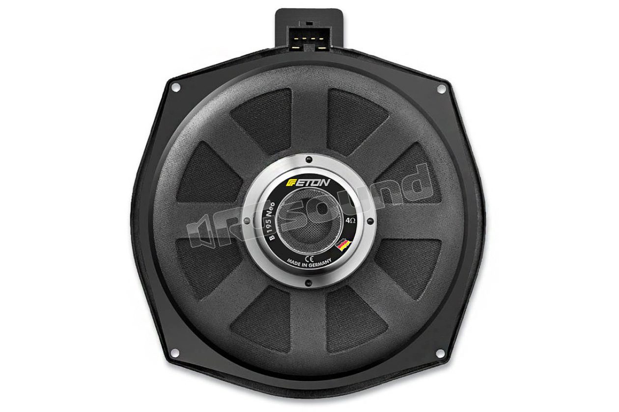 B 195 NEO 20cm Plug&Play under-seat sub for BMW ETON