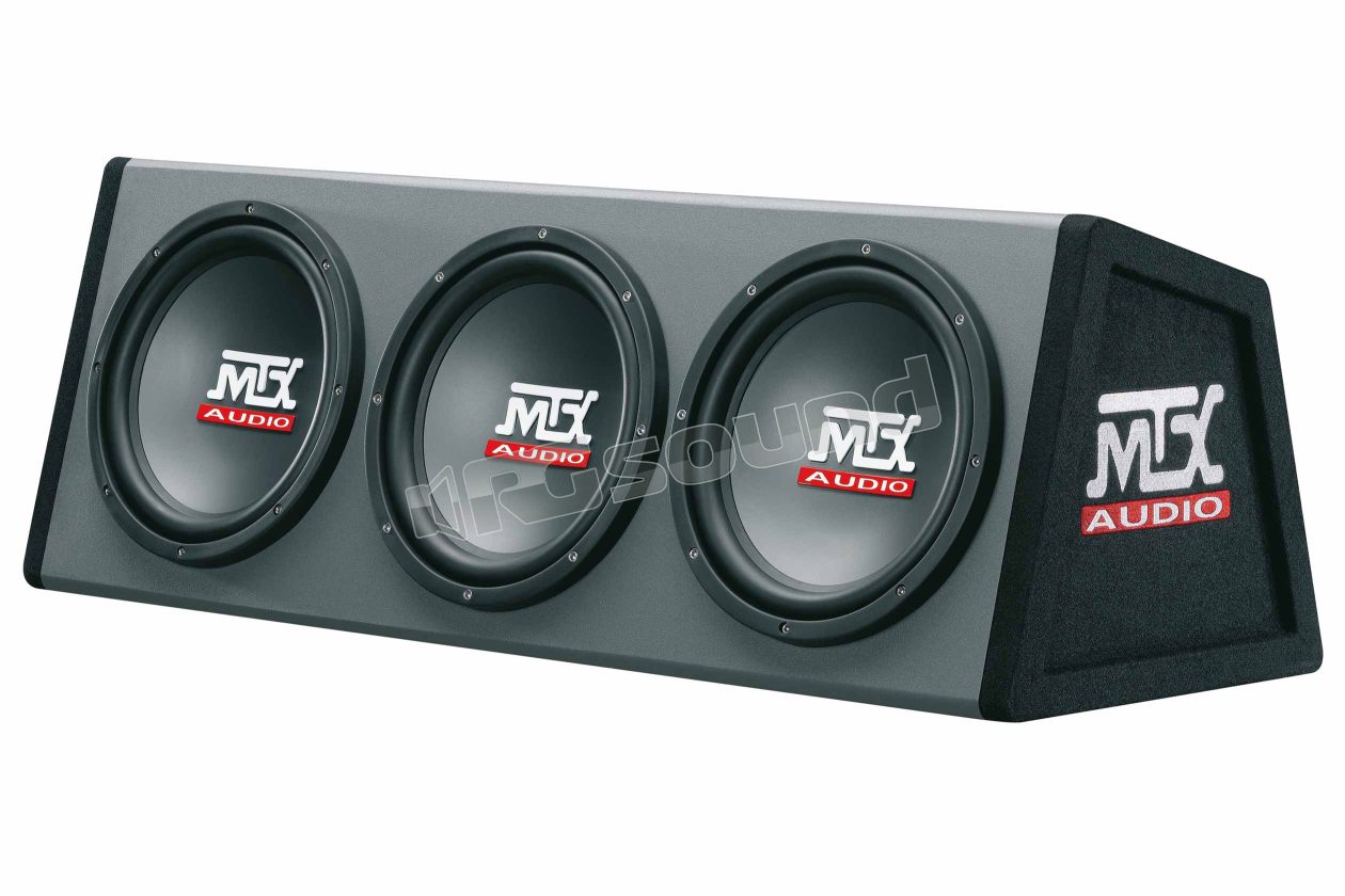 RT 10X3DS three 25cm subwoofers in an enclosure MTX audio