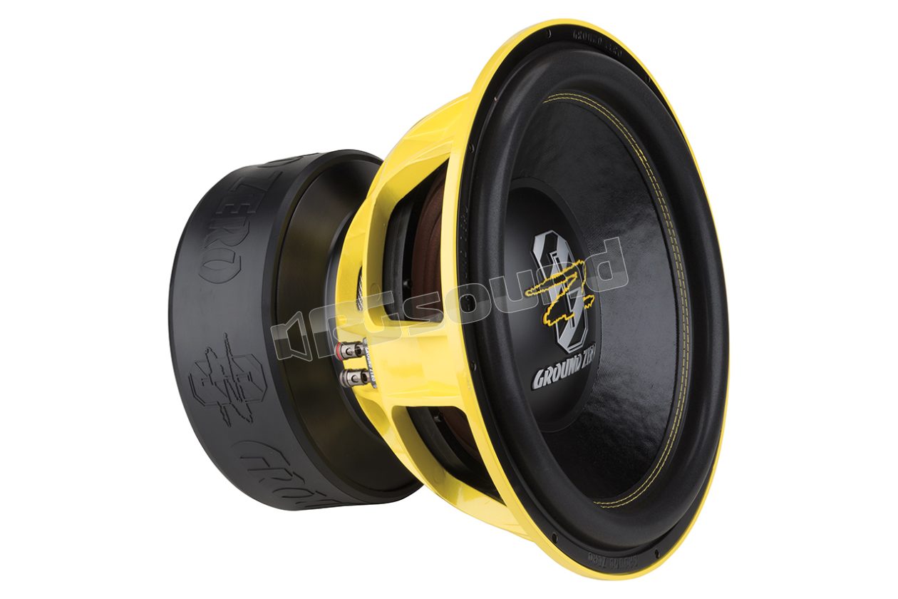 GZPW 15Limited 38 cm SPL sub Ground Zero