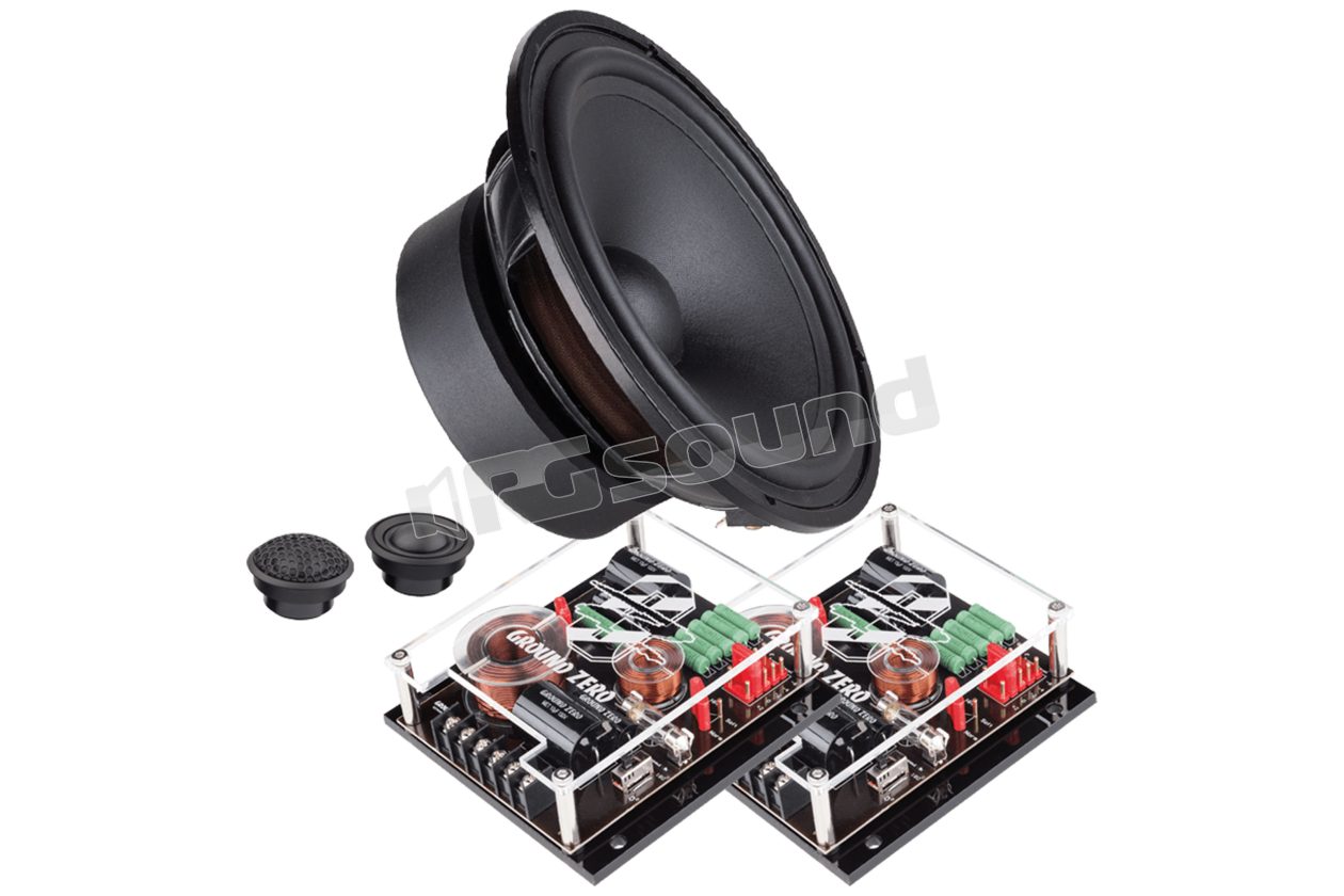 GZNC 1650SQ 165mm 2-way speaker kit Sound Quality Ground Zero