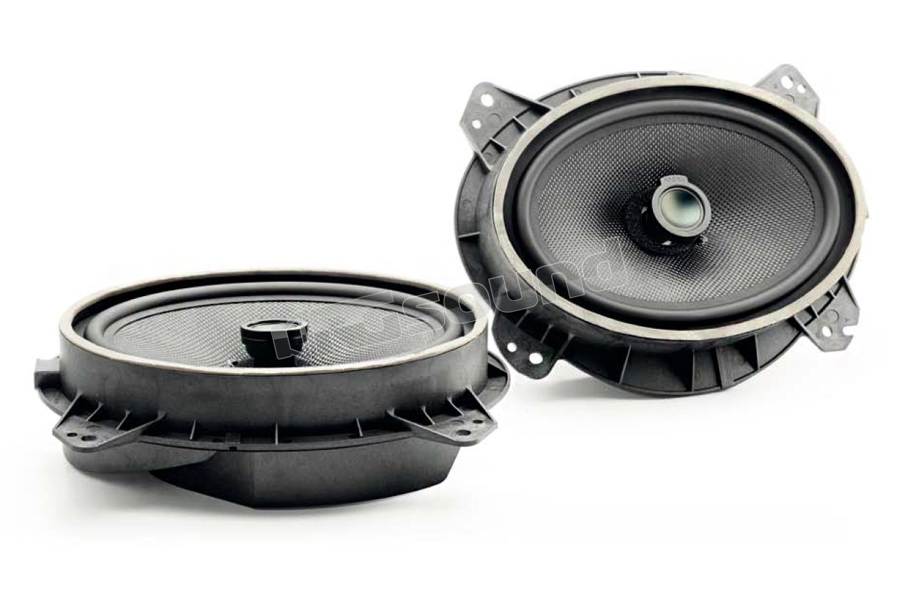 IC690TOY 6x9 two-way coaxial speakers, custom fit for Toyota Focal