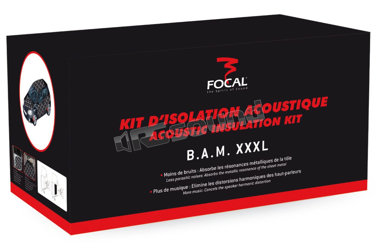 B.A.M. XXXL 6m roll of multilayer car sound deadening Focal