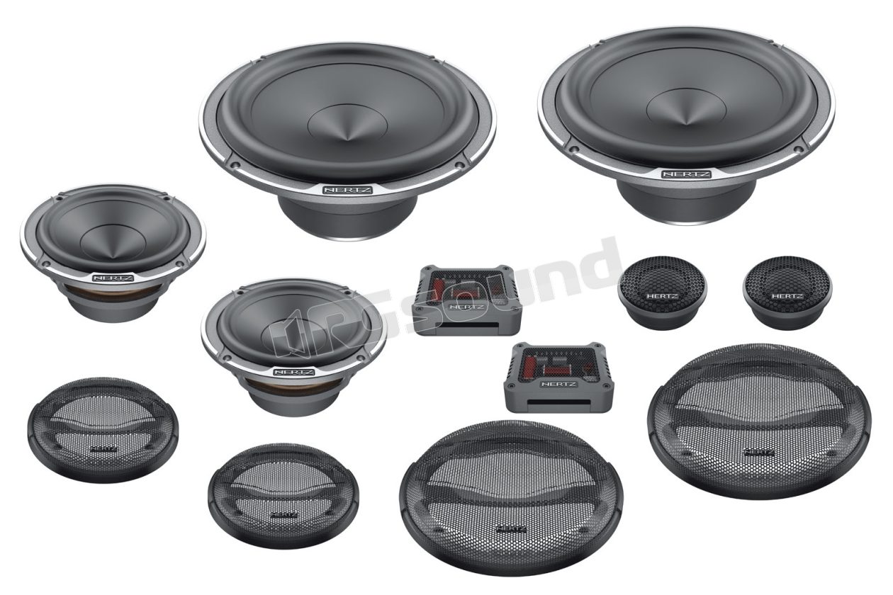 MPK 163.3 Mille Pro series 3-way speaker kit Hertz